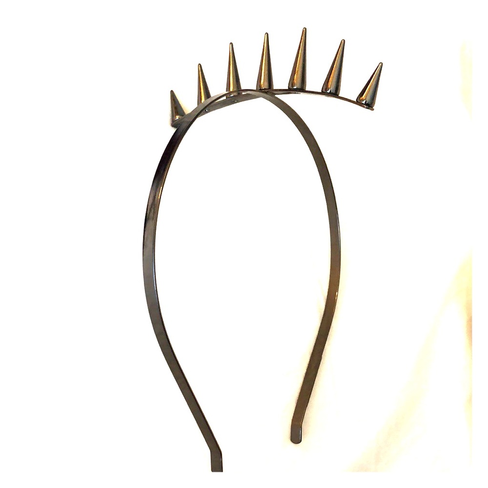 BCBG MAXAZRIA Spiked Mohawk Metal Headband